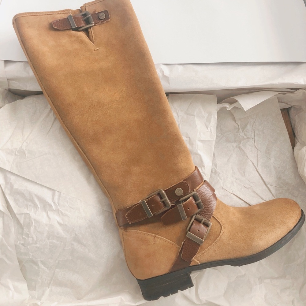 Marc Fisher NIB Suede Riding Boot Size 7